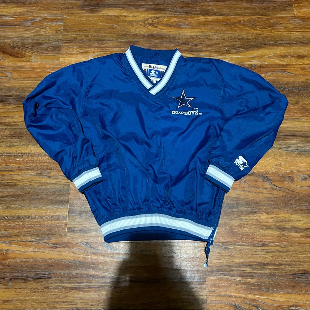 SOLD Vintage STARTER Dallas Cowboys Windbreaker/Pullover EMMIT SMITH